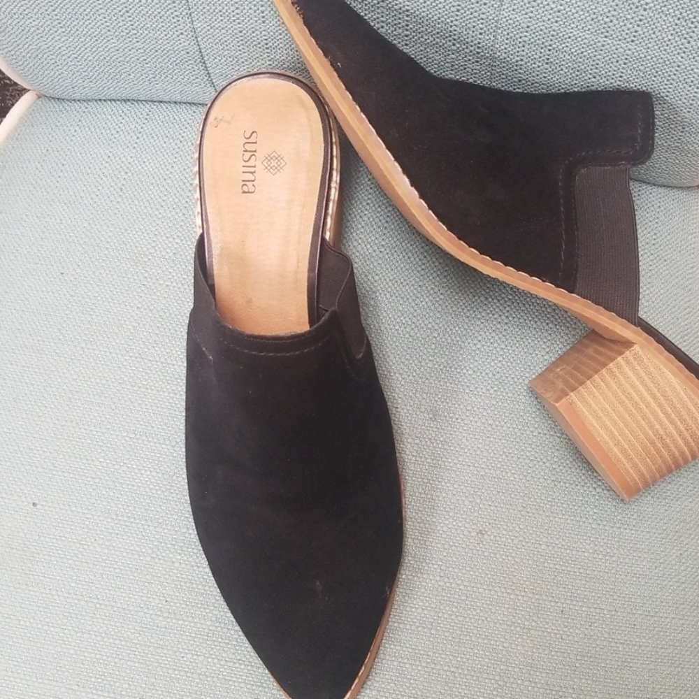Nordstrom rack Susina slip on wedge boot